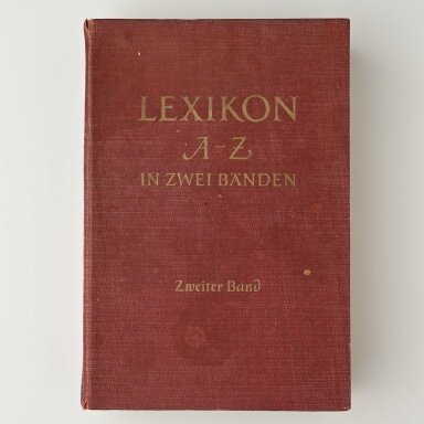 Lexikon A-Z in zwei Bänden Lexikon A-Z in zwei Bänden