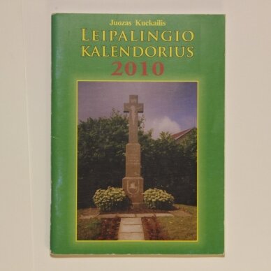 Leipalingio kalendorius 2010 Leipalingio kalendorius 2010