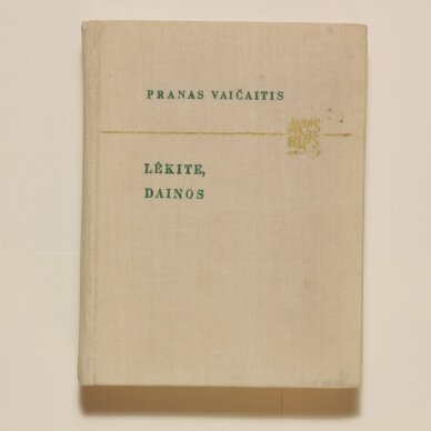 Lėkite, dainos Lėkite, dainos