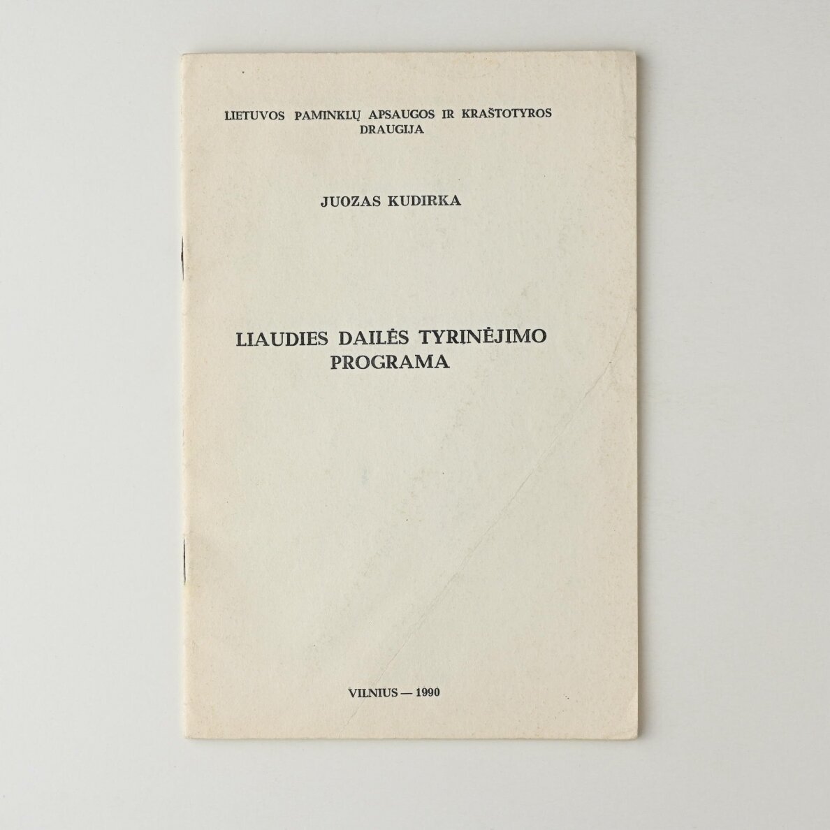 Liaudies dailės tyrinėjimo programa