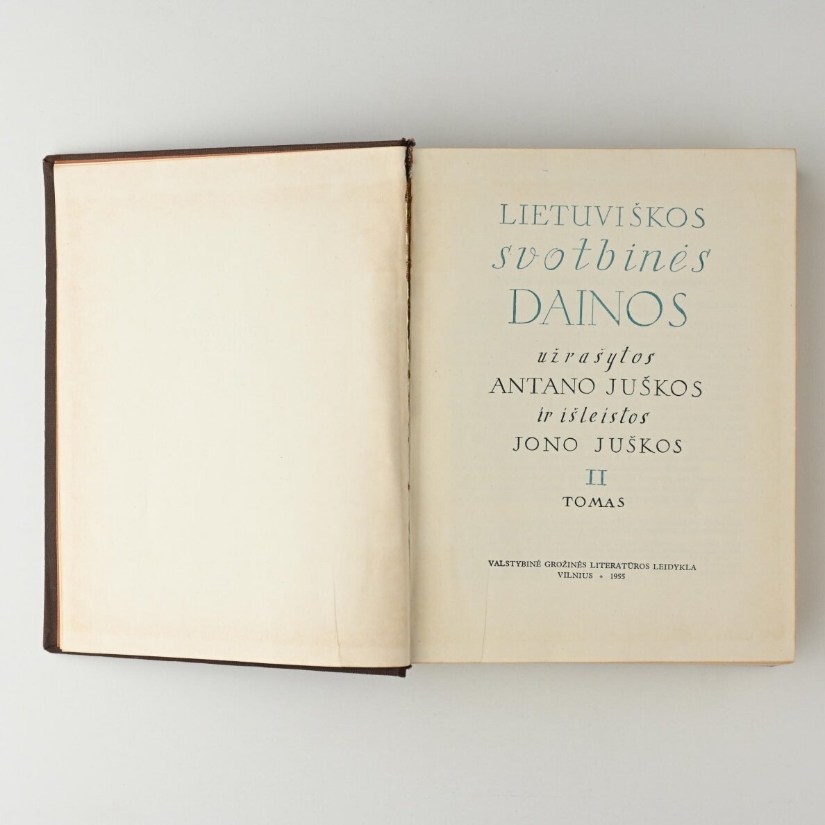 Lietuviškos svotbinės dainos, T. I–II 3