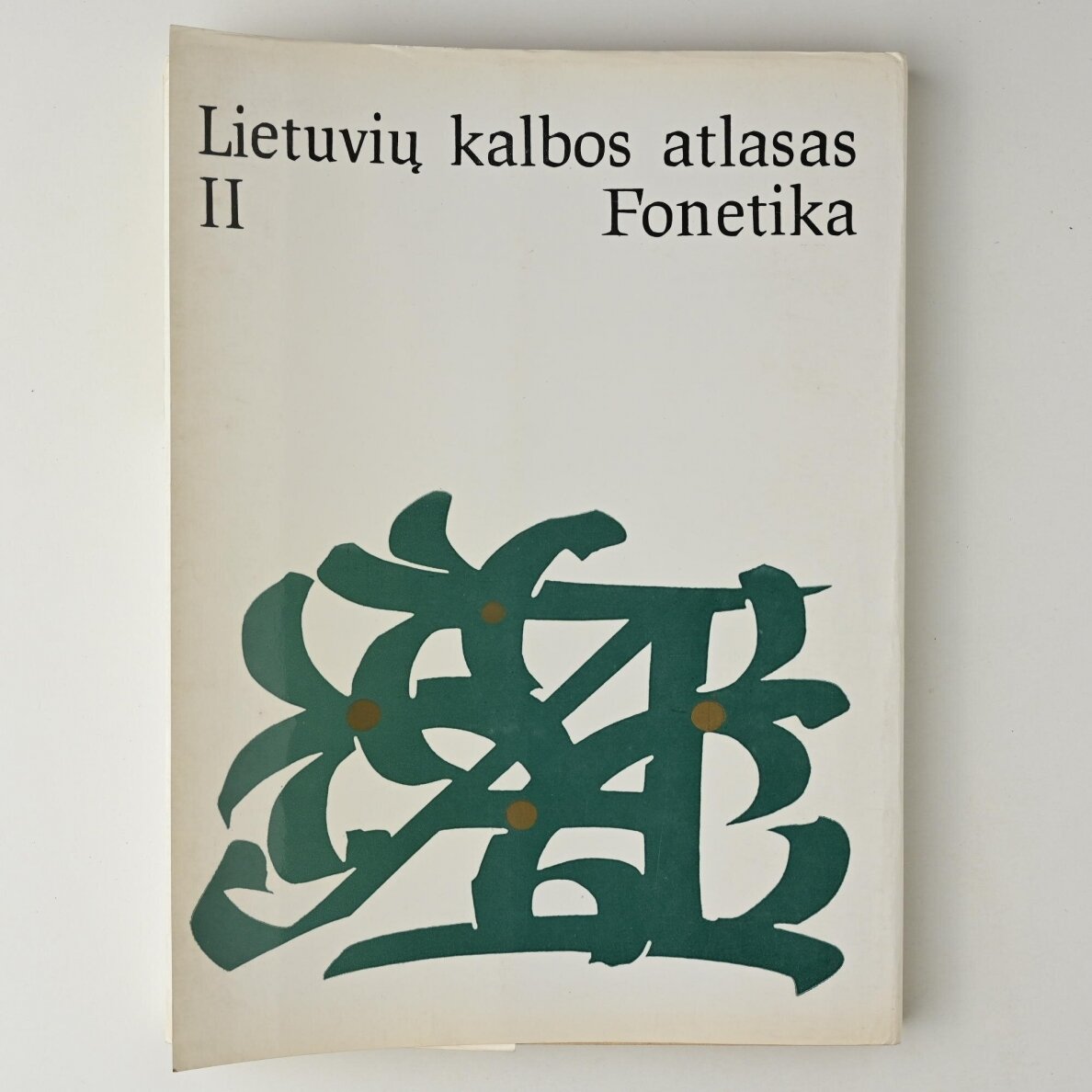 Lietuvių kalbos atlasas, T. I–III 3