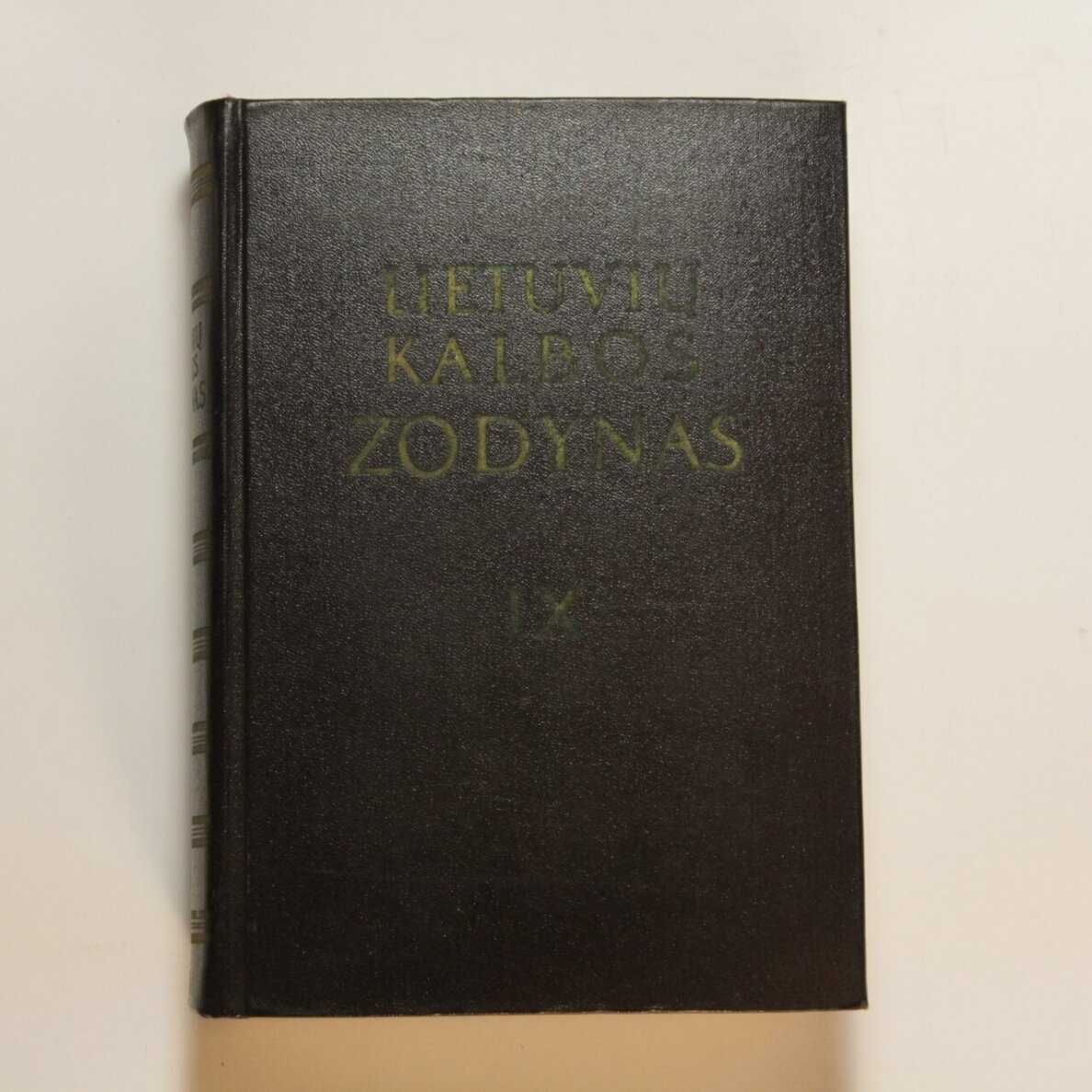 Lietuvių kalbos žodynas T. IX