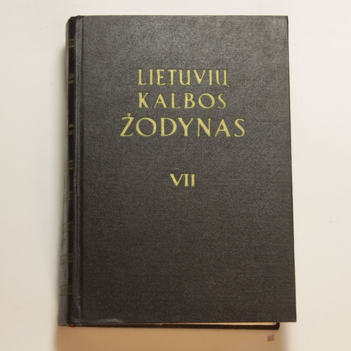 Lietuvių kalbos žodynas T. VII Lietuvių kalbos žodynas T. VII