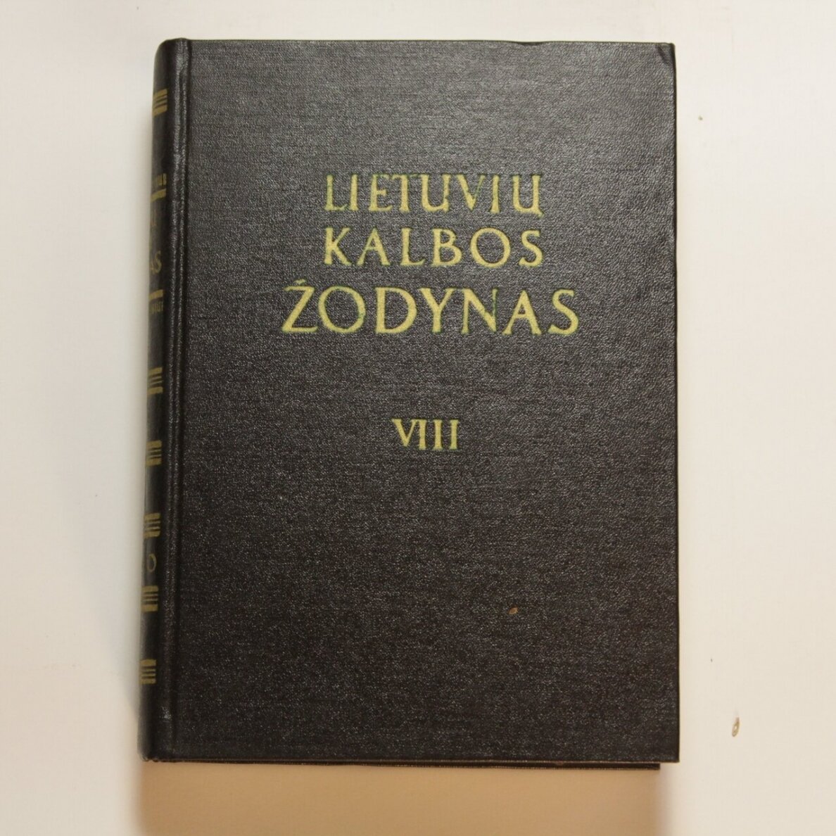 Lietuvių kalbos žodynas T. VIII