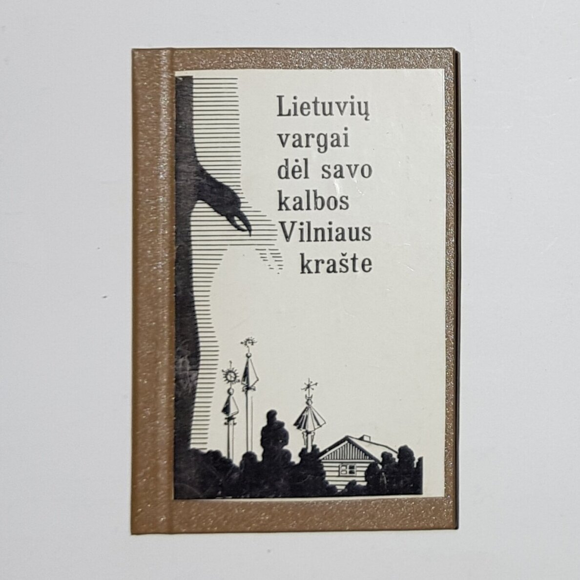 Lietuvių vargai dėl savo kalbos Vilniaus krašte Lietuvių vargai dėl savo kalbos Vilniaus krašte