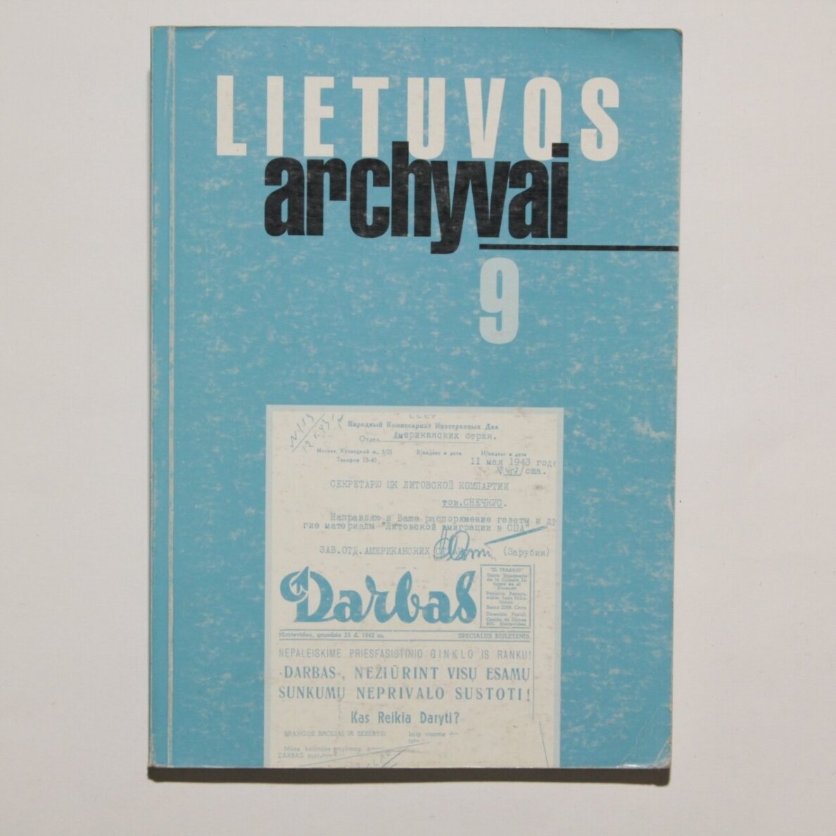 Lietuvos archyvai Kn. 9 Lietuvos archyvai Kn. 9