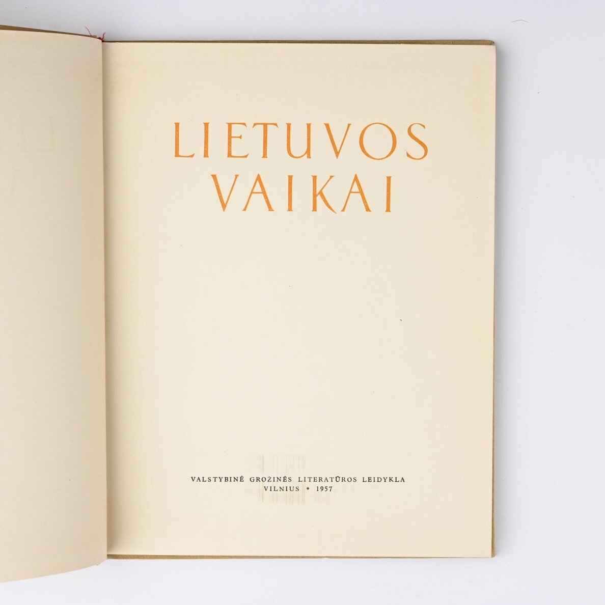 Lietuvos vaikai : albumas 1 Lietuvos vaikai : albumas 1