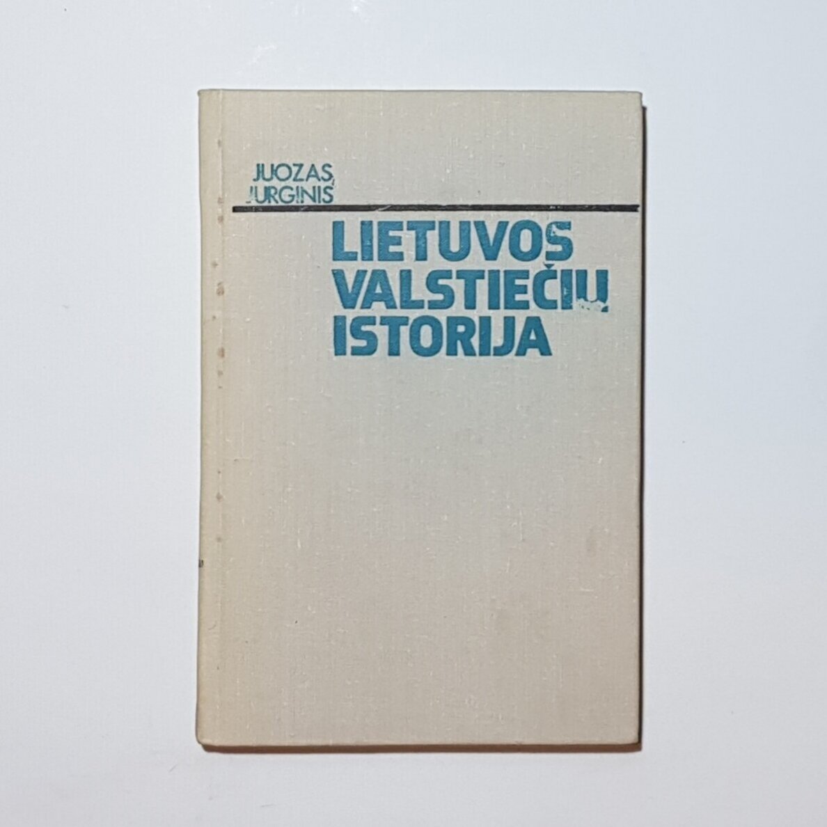 Lietuvos valstiečių istorija Lietuvos valstiečių istorija