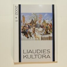 Liaudies kultūra, 2002m., Nr. 1