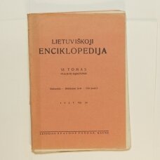 Lietuviškoji enciklopedija VI Tomas VI sąsiuvinis