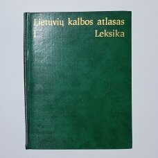 Lietuvių kalbos atlasas, T. I–III