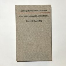 Lietuvių liaudies dainų katalogas. T. 8 : Vaišių dainos