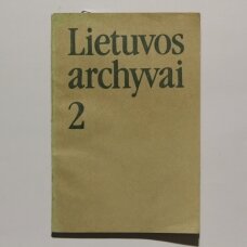 Lietuvos archyvai Kn. 2