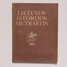 Lietuvos istorijos metraštis, 1993