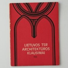 Lietuvos TSR architektūros klausimai V(2)