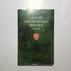 Lietuvos užsienio reikalų ministrai, 1918-1940
