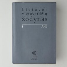 Lietuvos vietovardžių žodynas, T. I : A–B