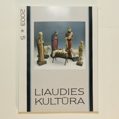 Liaudies kultūra, 2003m., Nr. 5