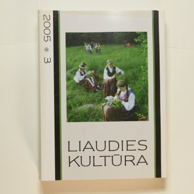 Liaudies kultūra, 2005m., Nr. 3