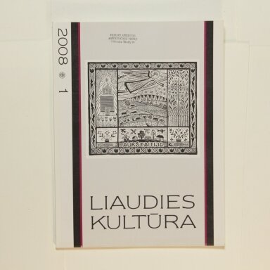 Liaudies kultūra, 2008m., Nr. 1