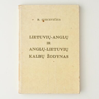 Lietuvių-anglų ir anglų-lietuvių kalbų žodynas