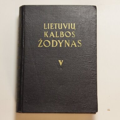 Lietuvių kalbos žodynas T. V