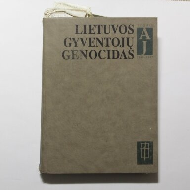 Lietuvos gyventojų genocidas T. 2 A-J Lietuvos gyventojų genocidas T. 2 A-J