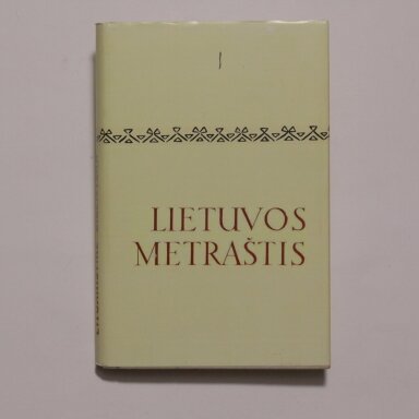 Lietuvos metraštis Lietuvos metraštis
