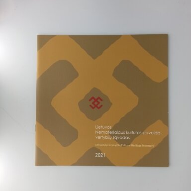 Lietuvos nematerialaus kultūros paveldo vertybių sąvadas, 2021