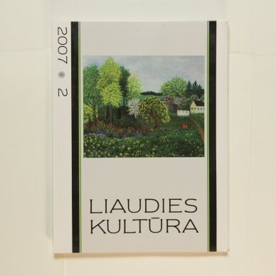 Liaudies kultūra, 2007m., Nr. 2 Liaudies kultūra, 2007m., Nr. 2