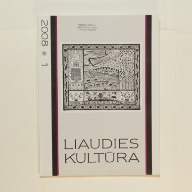 Liaudies kultūra, 2008m., Nr. 1