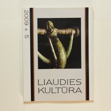 Liaudies kultūra, 2009m., Nr. 5