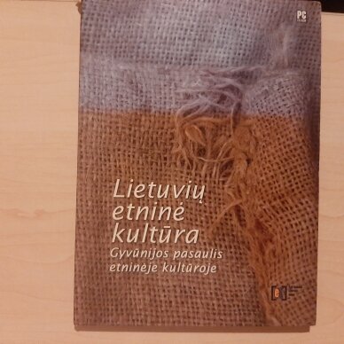 Lietuvių etninė kultūra. Gyvūnijos pasaulis etninėje kultūroje CD-ROM