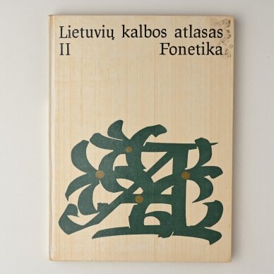 Lietuvių kalbos atlasas, T. I–III 2