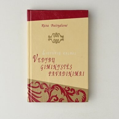 Lietuvių kalbos vedybų giminystės pavadinimai Lietuvių kalbos vedybų giminystės pavadinimai