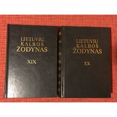 Lietuvių kalbos žodynas, T. I–XX 16