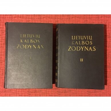 Lietuvių kalbos žodynas, T. I–XX 6