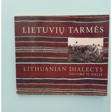 Lietuvių tarmės D. I-III CD 1 Lietuvių tarmės D. I-III CD 1