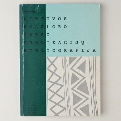 Lietuvos folkloro garso publikacijų bibliografija Lietuvos folkloro garso publikacijų bibliografija