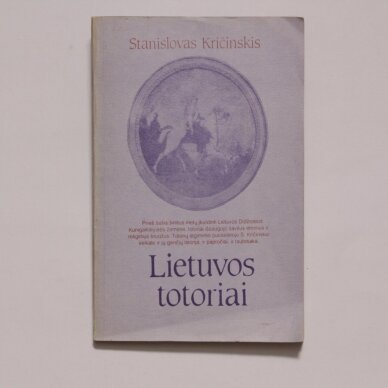 Lietuvos totoriai Lietuvos totoriai
