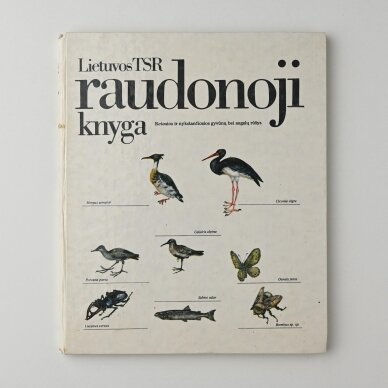 Lietuvos TSR raudonoji knyga Lietuvos TSR raudonoji knyga