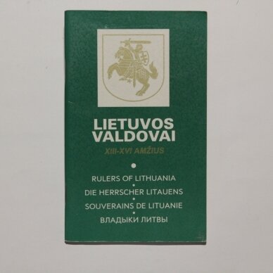 Lietuvos valdovai: XIII-XVI amžius Lietuvos valdovai: XIII-XVI amžius