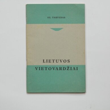 Lietuvos vietovardžiai Lietuvos vietovardžiai