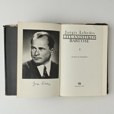 Lituanistikos baruose, T. I–II 1 Lituanistikos baruose, T. I–II 1