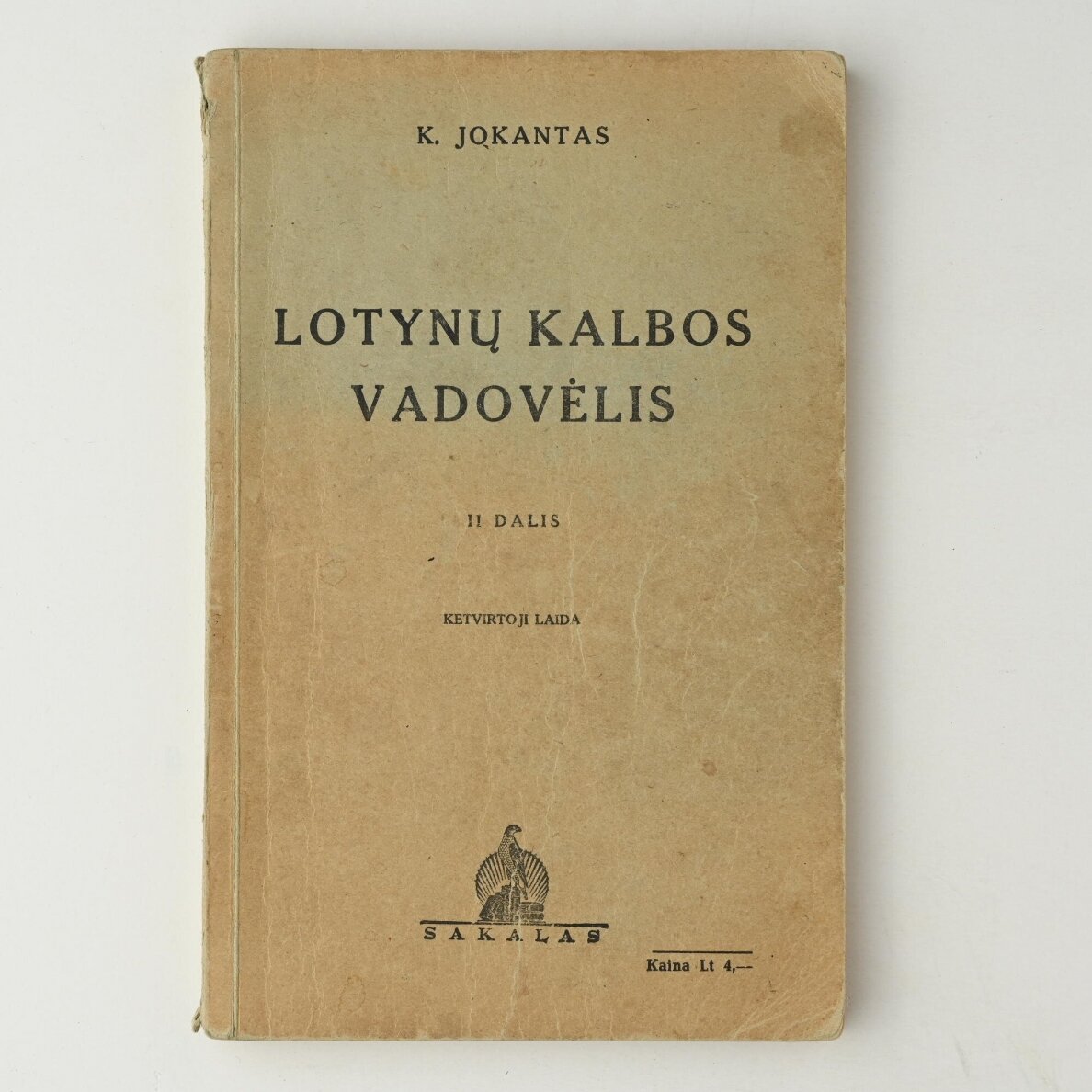 Lotynų kalbos vadovėlis 1