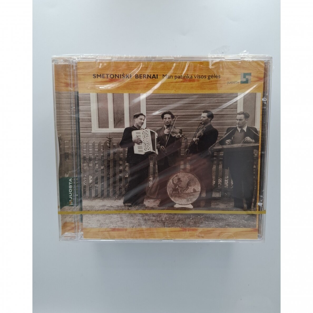 Man patinka visos gėlės CD