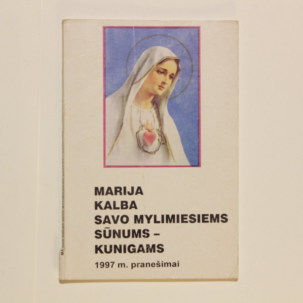 Marija kalba savo mylimiems sūnums-kunigams