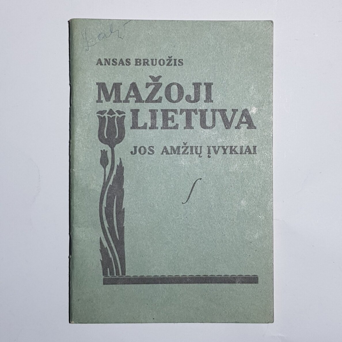 Mažoji Lietuva, jos amžių įvykiai Mažoji Lietuva, jos amžių įvykiai