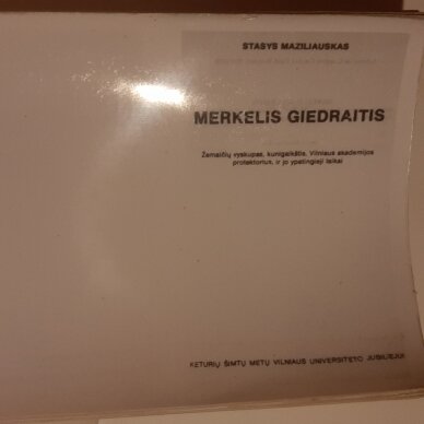 Merkelis Giedraitis Merkelis Giedraitis